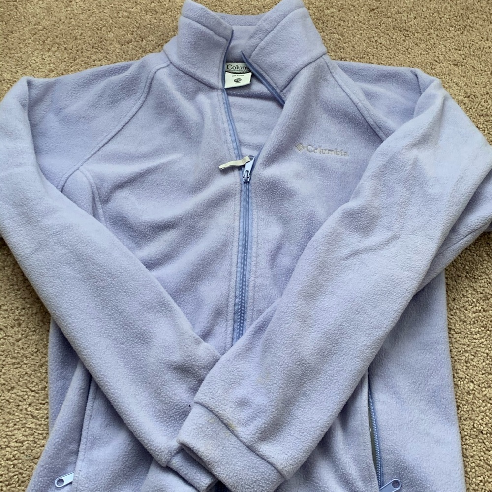 Columbia full-zip - light purple